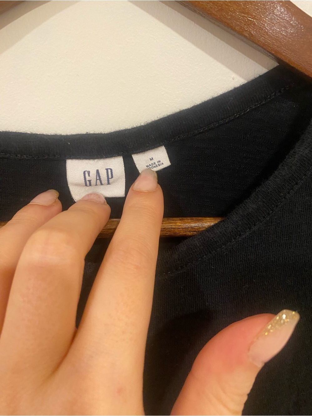 GAP black Pocket T-Shirt Dress - Picture 4 of 6